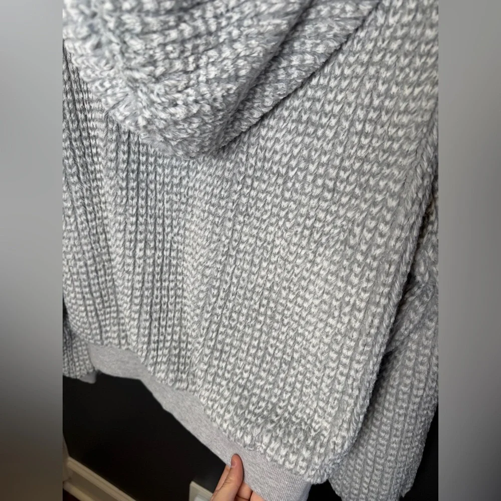 Saturday Sunday forAnthropologie | Chunky Knit Soft Hooded Pullover Sweater | XS - Picture 6 of 10